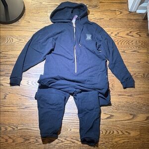 Jumpsuit Savage X Fanty Forever Savage By Rihanna Hooded Onesie Sz Wo M, Man XL
